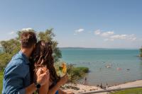 5* Hotel Azur Premium hermosa vista panorámica del lago Balaton