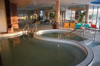 Thermisch zwembad bij Balneo Hotel Zsory in Mezokovesd