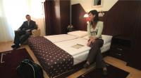 Pokój z łóżkiem francuskim w Hotelu Centrum Debrecen - hotel i noclegi w Debreczynie - Wakacje w Debreczynie