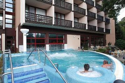 温泉ホテル Sarvar-屋外温泉プール Danubius Thermal Hotel Sarvar - ✔️ ENSANA Health Spa Resort**** Sarvar - 温泉ホテル