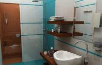 Salle de bain à l'Hôtel de luxe Echo Résidence - Lac Balaton - Tihany