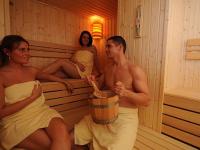  sauna en el Hunguest Hotel Flora*** Eger