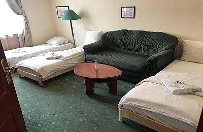 Hotel Korona Pension oferuje bezpłatne pokoje z trzema łóżkami - Hotel Korona Pension Budapeszt*** - Rodzinny pensjonat na Budzie