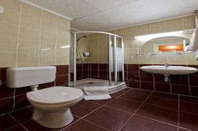 Niedrogie ceny hotelowe - Hotel Palatinus Sopron - higienyczna łazienka - ✔️ Hotel Palatinus Sopron - Niedrogi hotel w centrum miasta Sopron, Węgry