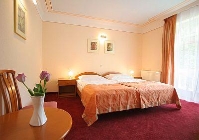 Hotelkamer in Veszprem - accommodatie in Veszprem - Hotel Villa Medici - ✔️ Hotel Villa Medici in Veszprem - een elegant 4-sterren hotel in de binnenstad van Veszprem 