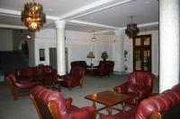 Lobby in het driesterren Hotel Regina in Boedapest 