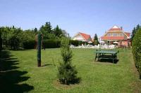 Billige Pension am Plattensee - Garten der Pension Lorelei an Balaton