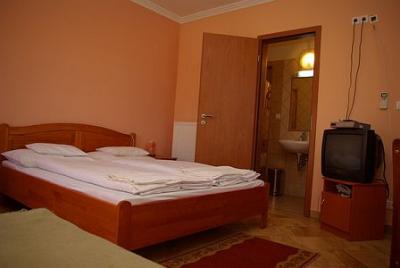 Beschikbare tweepersoonskamer in het Hotel Royal Pension in Cserkeszolo, Hongarije - Royal Hotel Cserkeszolo*** - accommodatie voor actieprijzen in het Hotel Royal in de buurt van het bad van cserkeszolo