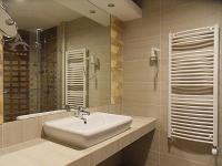 Elegant and nice bathroom at Hajduszoboszlo Atlantis Wellness Hotel
