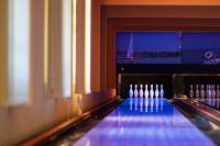 Bowling alley in the Hotel Azur Premium in Siofok in Hungary