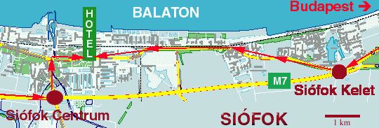 Best Western Janus Boutique Hotel - Siófok - Map - Hungary - Balaton 