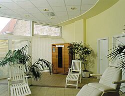 Infra sauna în hotelul Best Western Pannonia Med din Sopron, Ungaria