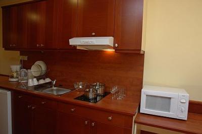 Kök i City Hotell Budapest - apartment hotell Budapest - City Hotel*** Budapest - apartmenthotell i centrala Budapest 