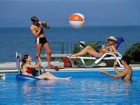 Cameră pentru familii în hotelul Europa din Siofok, Balaton, Ungaria