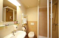 Erzsebet Kiralyne Hotel - nice and elegant bathroom in the centre of Godollo