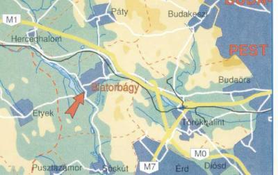 magyarország térkép herceghalom Gida Udvar Biatorbagy   Map Gida Udvar Biatorbagy   Pension in  magyarország térkép herceghalom