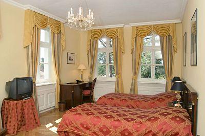 Hôtel du châteaux Comte Degenfeld - Chambre double - Hongrie - Tarcal - ✔️ Grof Degenfeld Kastelyszallo**** - Château Hôtel Degenfeld