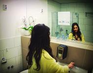 Отель-Лечебница Псориасис в Харкане – ванная комната номера в Харкане