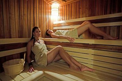 Sauna finlandese all'Hotel Historia a Veszprem - ✔️ Hotel Historia Veszprem - alloggio nel centro di Veszprem con servizi wellness