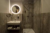 Hotel poco costoso nel centro storico di Sopron - stanza da bagno all'Hotel Civitas