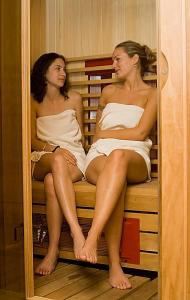 Sauna in Hotel Club Tihany - 4-star wellness hotel on the shore of Balaton - ✔️ Hotel Club Tihany**** - Directly on the shore of Lake Balaton