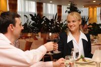 Restaurante en el Hotel Freya en Zalakaros con media pensión