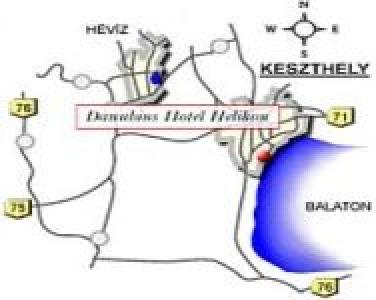 Hotel Helikon Keszthely Balaton - Отель Хеликон Кестхей - Karta - ✔️ Hotel Helikon**** Keszthely - Оетль Хеликон Кестхей - Balaton