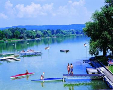 Plaża nad Węgierskim Morzem - Helikon Hotel Keszthely Balaton - ✔️ Hotell Helikon**** Keszthely - Trzygwiazdkowy hotel nad Balatonem