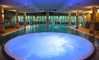 Fine settimana wellness all'Hotel Lotus a Heviz - piscina esterna dell'hotel termale 5 stelle