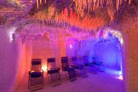 Lotus Termal Spa Hotell - det fantastiska salt kammare, saltet kommit direkt från döda havet