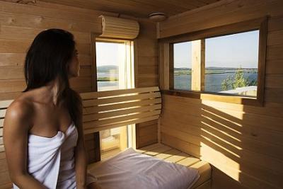 Vital Hotel Nautis sauna van het betaalbare wellnesshotel in Gardony - ✔️ Vital Hotel Nautis**** Gardony - nieuw wellness hotel bij het Velenceimeer in Hongarije