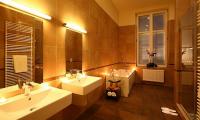 bathroom in Ipoly Residence Hotel, in Balatonfured