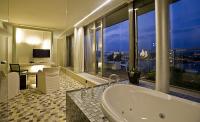 Hotel Lanchid 19 en Budapest - suite con panorama, hotel de 4 estrellas en design hotel Budapest