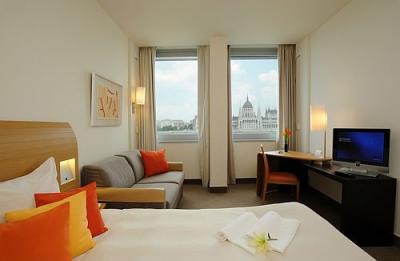 Plaisante chambre à Budapest Novotel - Accor - Hotel Budapest, Novotel Danube avec vue sur le parlement - ✔️ Novotel Budapest Danube**** - Novotel Danube Budapest