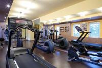 Moderne fitnessruimte in Castrum Hotel Szekesfehervar