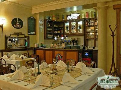 Restaurant in Hotel Oreg Miskolcz, 3 star Hotel in Miskolc - Oreg Miskolcz Hotel - in the heart of the historic centre of Miskolc