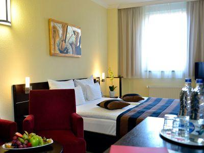 Chambre standard à deux lits, à Leonardo Budapest Hôtel au centre ville - Leonardo Hotel**** Budapest - hôtel à prix réduit, à 4 étoiles, près du Danube et le centre ville