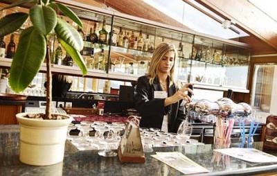 Drinkbar van Hotel Silvanus in Visegrad met cocktailspecialiteiten - ✔️ Hotel Silvanus**** Visegrad - Hotel Silvanus met mooi panorama-uitzicht in Visegrad in de Donauknie tegen actieprijzen