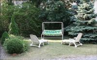 Giardino dell'Hotel Villa Kristal - alberghi a 3 stelle a Budapest- hotel sulla collina Gellert a Budapest