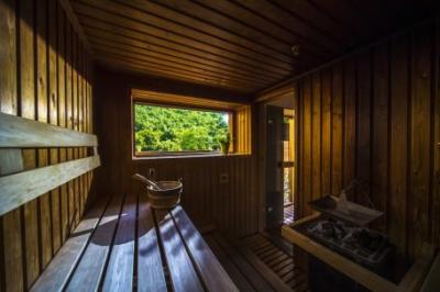 Sauna finlandese al Patak Park Hotel a Visegrad - servizi benessere a Visegrad - ✔️ Patak Park Hotel*** Visegrád - Patak Park Hotel a Visegrad con vista panoramica sul Danubio e sulla foresta