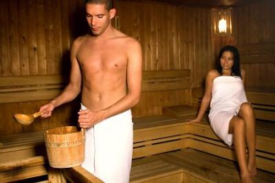 Die finnische Sauna des Thermal Hotel Visegad in Visegrad bei Budapest - ✔️ Thermal Hotel**** Visegrad - Günstige Paketangebote mit Halbpension Thermal Hotel Visegrad
