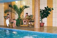 Плавательный бассейн в велнес-отеле в г. Хайдусобосло - Wellness Hotel M Hajduszoboszlo