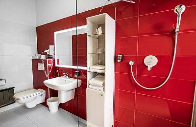 Hongrie - Bathroom in Wellness Hotel Rubin - accommodation in Budapest - Budapest - Rubin - Bathroom - ✔️ Rubin Wellness Hotel**** Budapest - conference business center Budapest